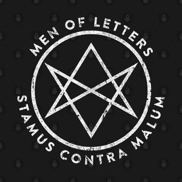 Men of Letters - Stamus Contra Malum (Variant) by huckblade