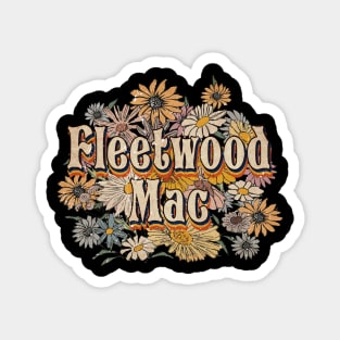 Personalized Mac Name Birthday Fleetwood 70s 80s 90s Styles Magnet