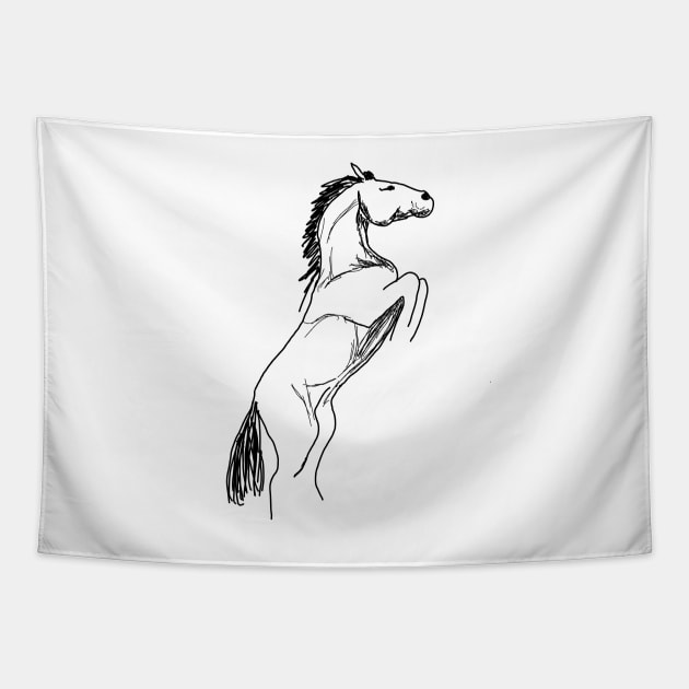Horse Tapestry by Noamdelf06