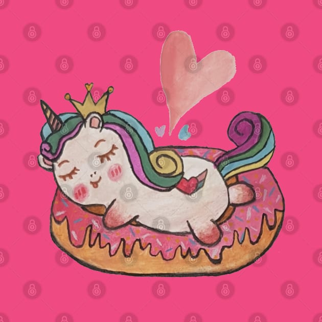 Unicorn Donut by Dhme