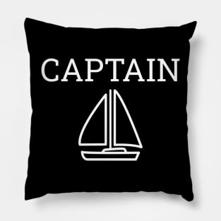 Captain t shirt Pillow