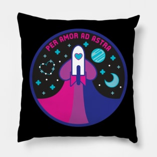 Space Pride - Bisexual Flag Pillow