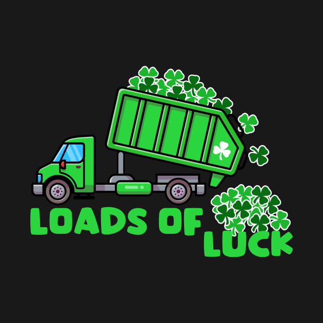 Loads Of Luck Truck Shamrock Clover by mintipap