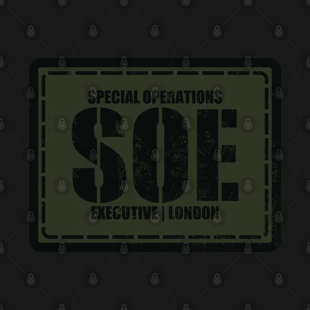 WW2 SOE Special Operations Executive (distressed) by TCP