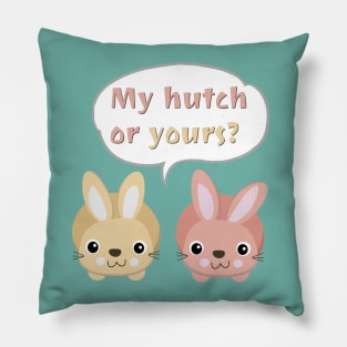 Easter Bunny Hutch, Easter Bunny, Easter Bunnies Pillow