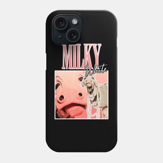 Milky White Phone Case by TeesBySilvia