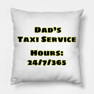 Dad's Taxi Pillow