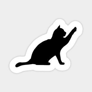 Funny Black Cat - Cat Lover Magnet