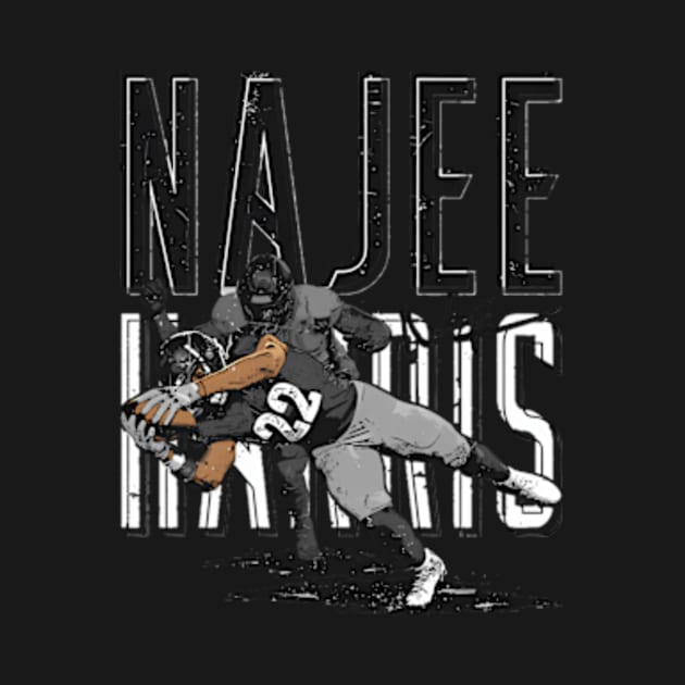 Najee Harris Pittsburgh Dive by caravalo