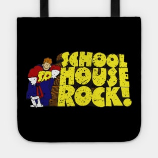 Schoolhouse Rock 70s Cartoon Vintage Logo Tote