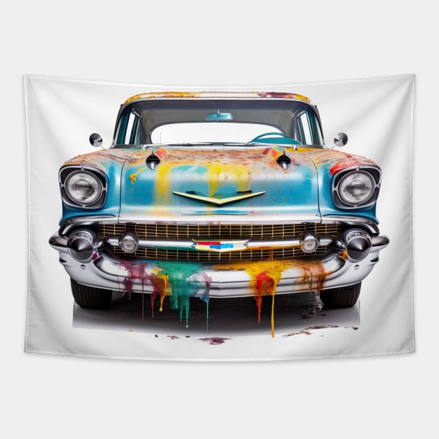 Classic Car Tapestry by Urban Archeology Shop Gallery