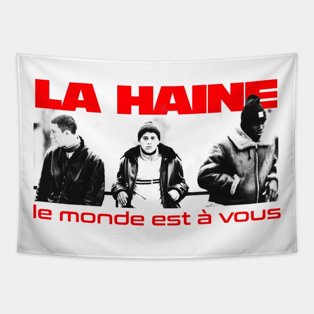 La Haine II - le monde est à vous Tapestry by ETERNALS CLOTHING