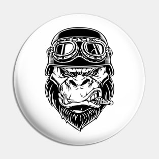 Mad Mechanic monkey Pin