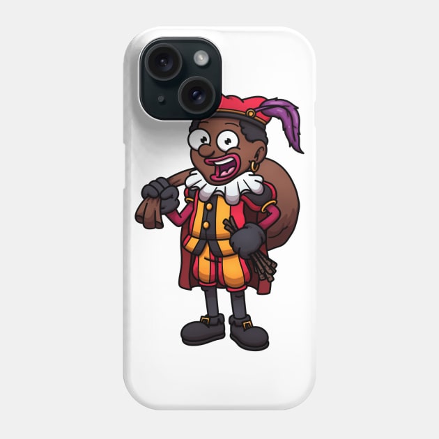 Zwarte Piet Phone Case by TheMaskedTooner