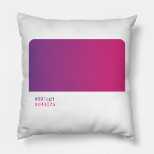 Purple Color palette Pillow