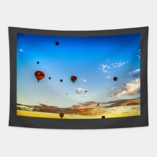 Albuquerque Hot Air Balloon Fiesta Tapestry