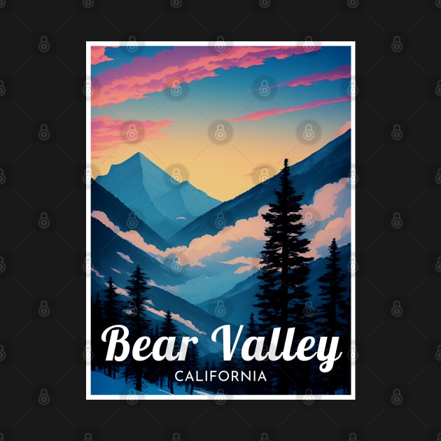 Bear Valley California United States ski by UbunTo