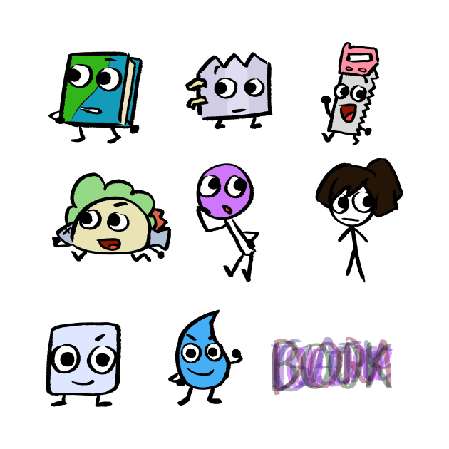 BFB BLEH GABOP Pack by MsBonnie