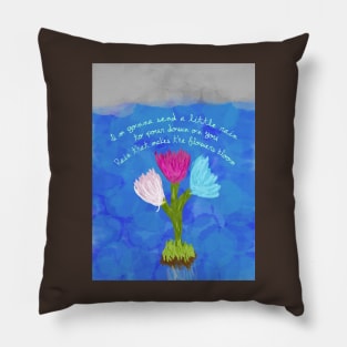 Kill The Messenger Lyric Poster Pillow