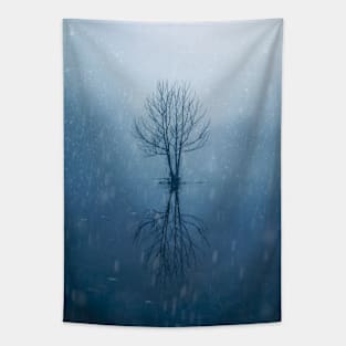 White River Snow Tapestry