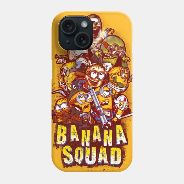 Banana Squad Phone Case by poopsmoothie