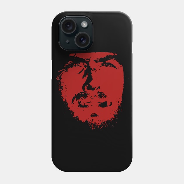 A Fistful of Dollars – Clint Eastwood (red) Phone Case by GraphicGibbon