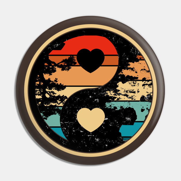 Yin Yang Bonsai Tree Zen Retro Vintage Bonsai Tree Pin Teepublic Fr