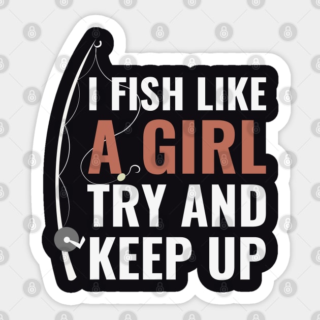 Funny Fishing Slogan Stickers for Sale, Free US Shipping