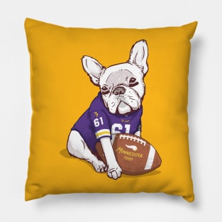 Minnesota Football Bulldog Pillow