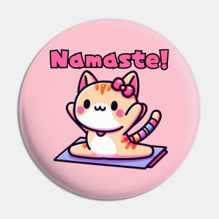Meow Yoga instructor Pin