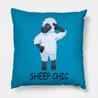 Sheep Chic Pillow