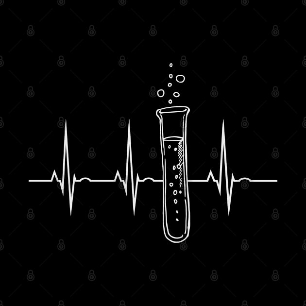 chemist heartbeat chemistry student laboratory gif by MrTeee