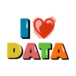 I Love  Data T-Shirt