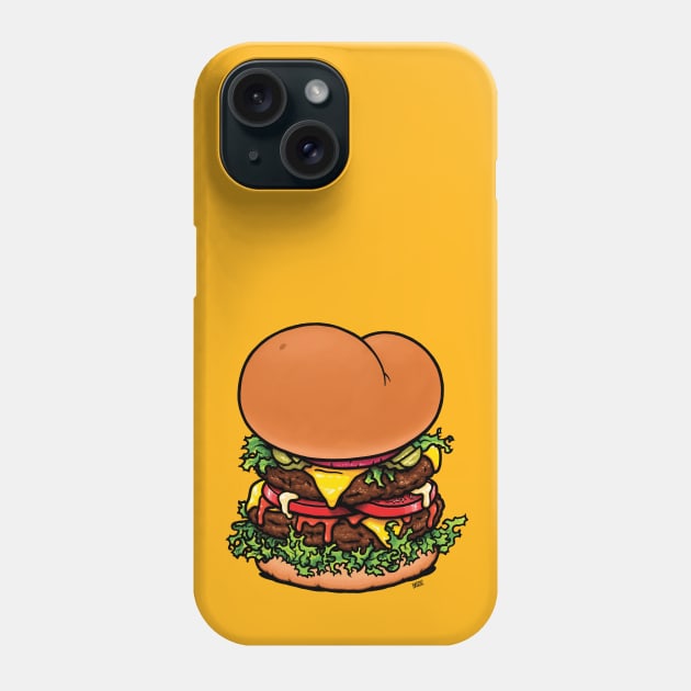 Aspergers Assburger Phone Case by Baschz Leeft