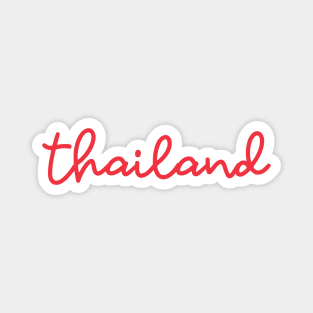 thailand - Thai red - Flag color Magnet