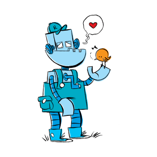 Robot in love T-Shirt