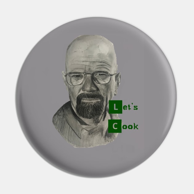 Let's Cook Pin by JmacSketch