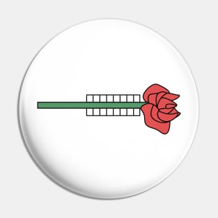 Rose in Mouth Pin