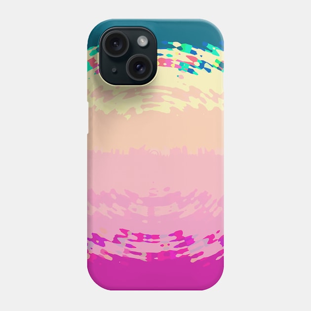 Waves Of Soft Colors Phone Case by Peaceful Space AS