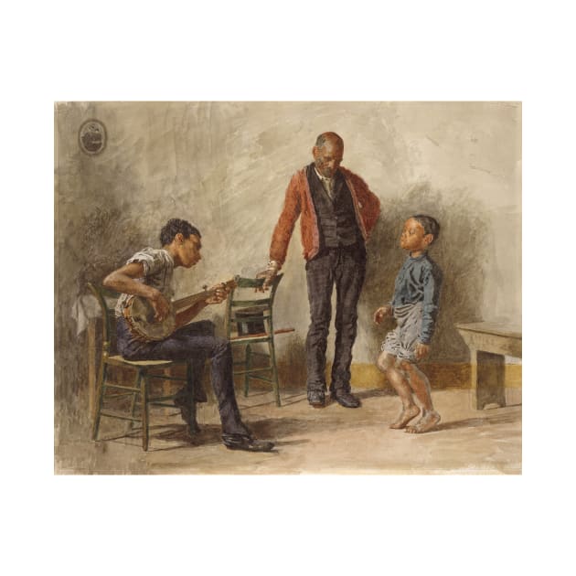 The Dancing Lesson by Thomas Eakins by MasterpieceCafe