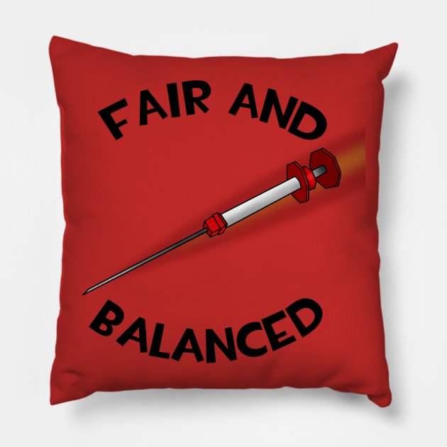 Random Crit Syringe Pillow by Survivian