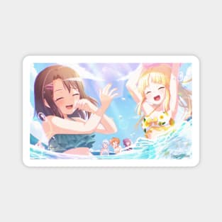 Hello Happy World - Beach Episode Magnet