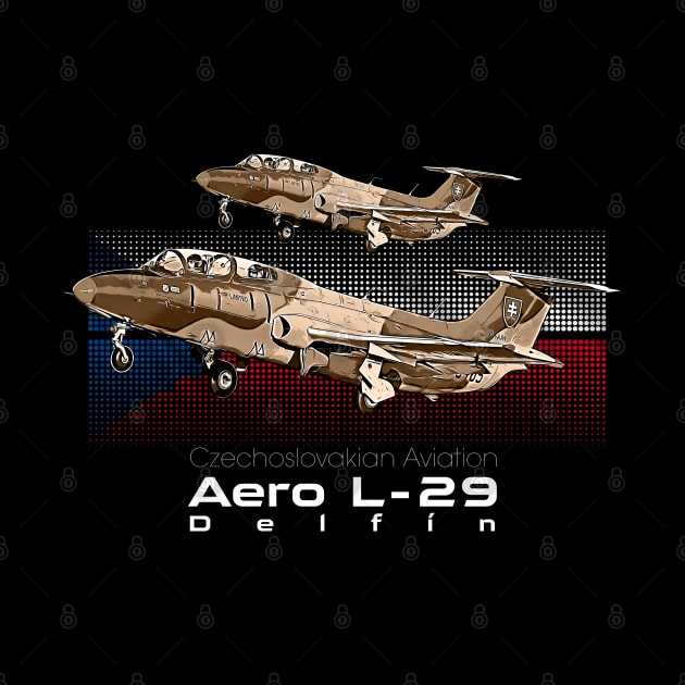 Aero L29 Delfin Aircraft by aeroloversclothing