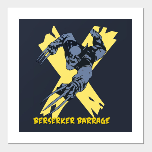 Wolverine Wolverines Claws X Men Marvel Posters And Art Prints Teepublic Uk