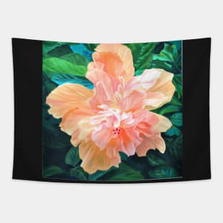 Double Hibiscus Tapestry