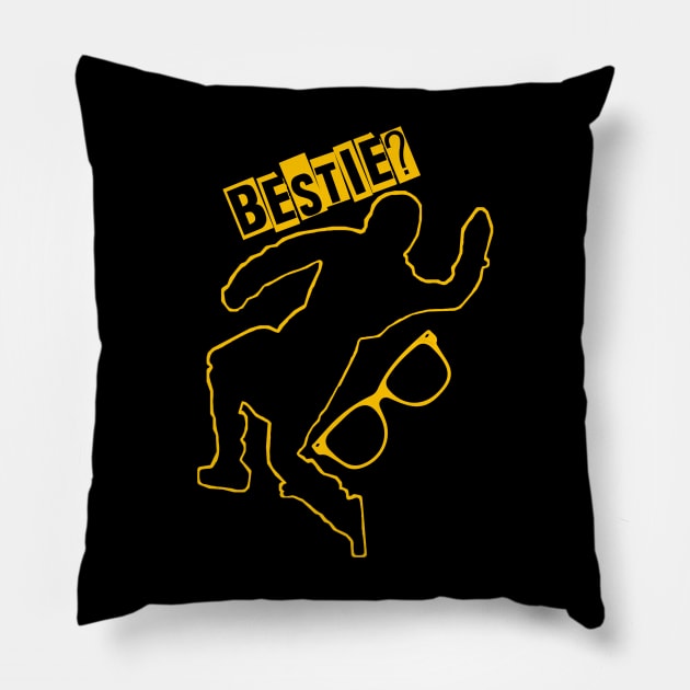 Crystal Kristen Bestie? Pillow by LopGraphiX