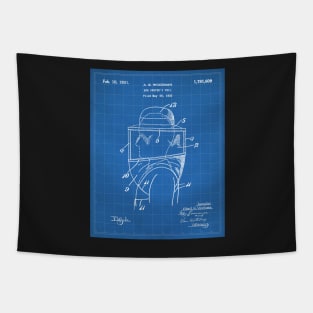 Bee Keeping Patent - Bee Keeper Bee Hive Honey Art - Blueprint Tapestry