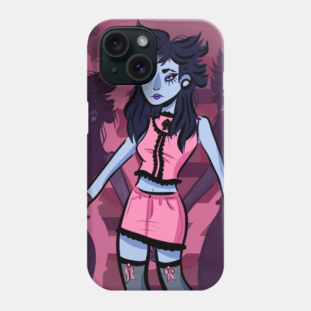 Alien Girl Phone Case by Mqed