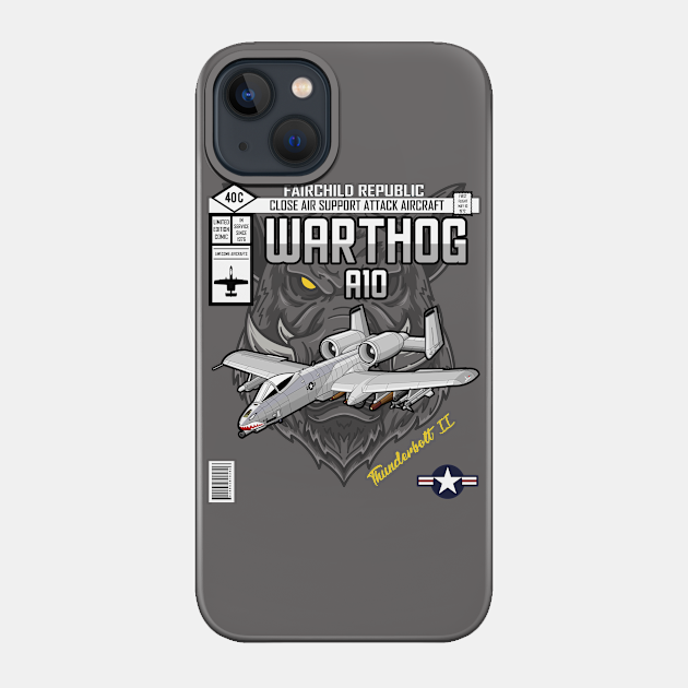 A-10 Warthog Limited Edition Comic - A 10 Warthog - Phone Case