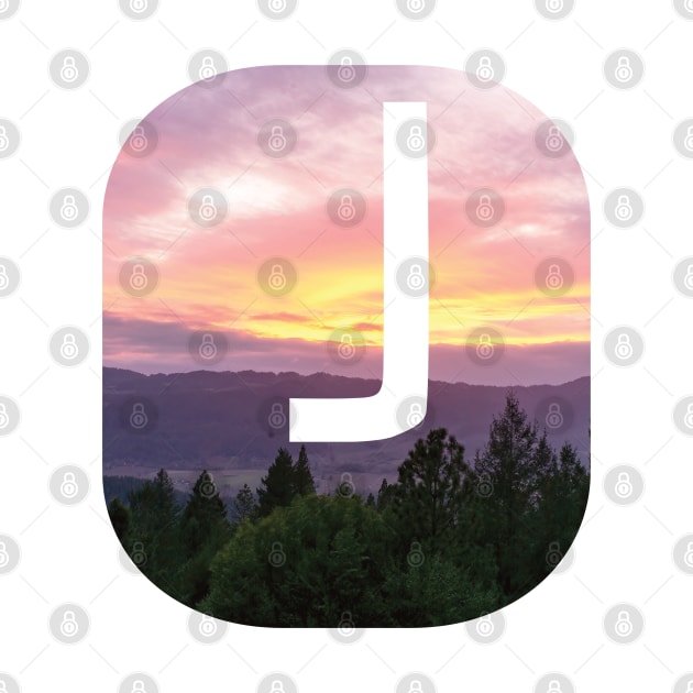 Initial J Sunset Photograph by DPattonPD